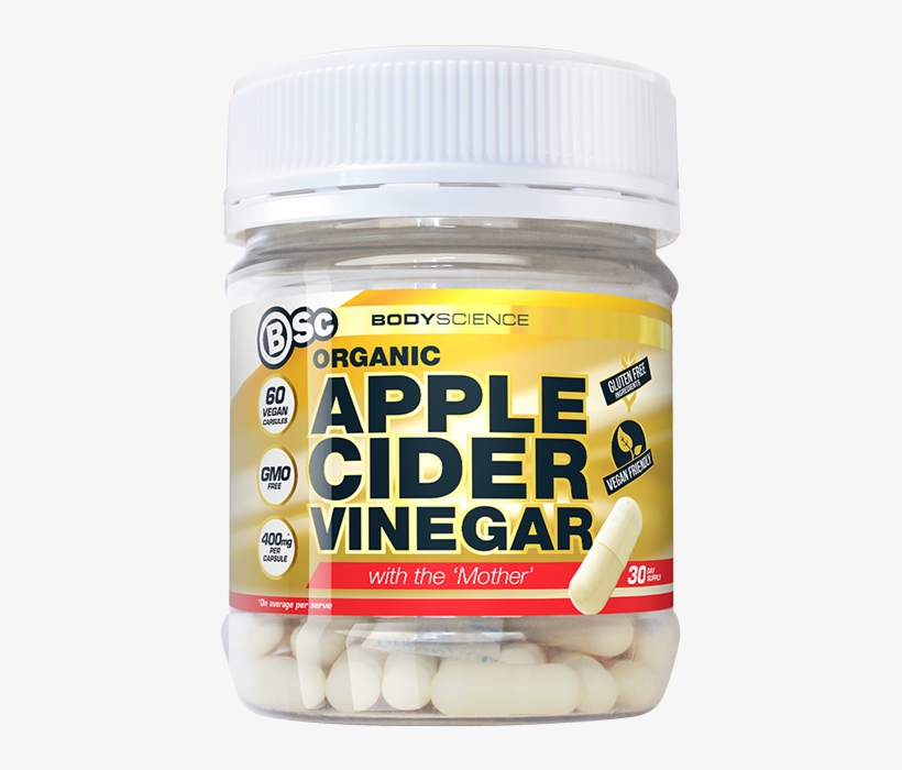 Apple Cider Vinegar With The Mother Tablets, transparent png #6257905