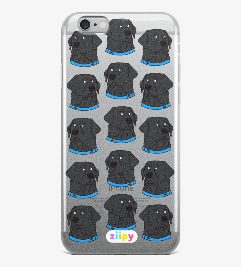 Black Lab Iphone Case - Labrador Retriever, transparent png #6257950