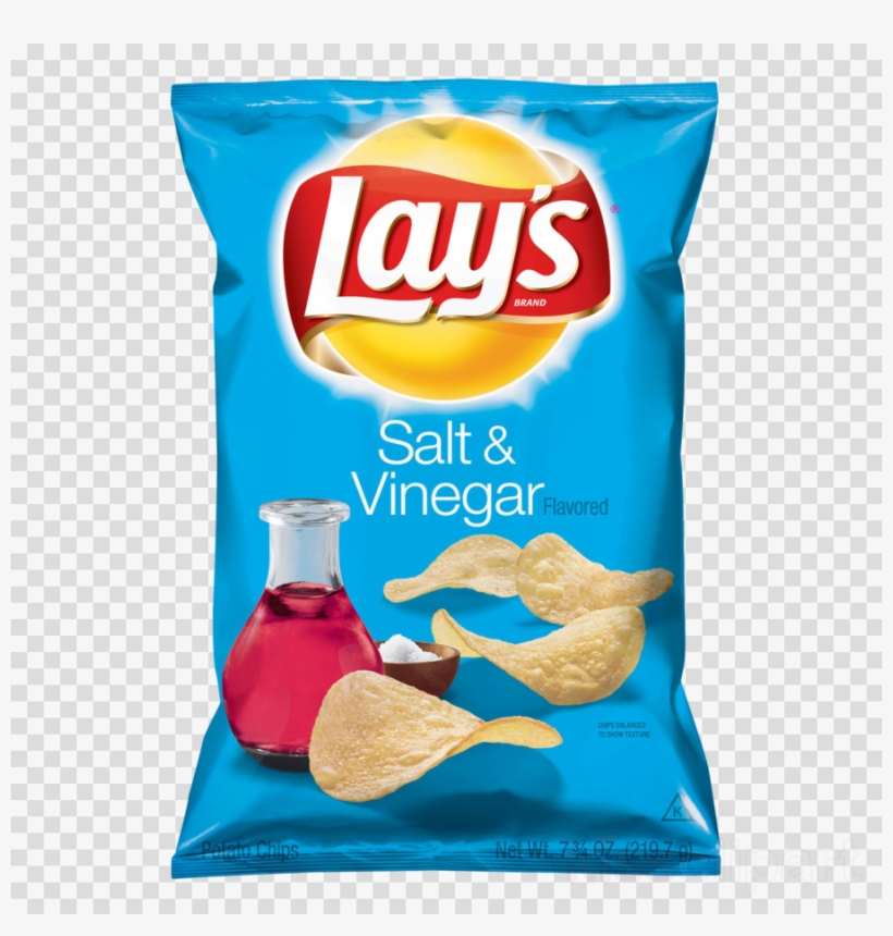 Lays Salt Vinegar Clipart French Fries Lay's Potato - Lay's Stax Lay's Salt & Vinegar Flavored Potato, transparent png #6258080