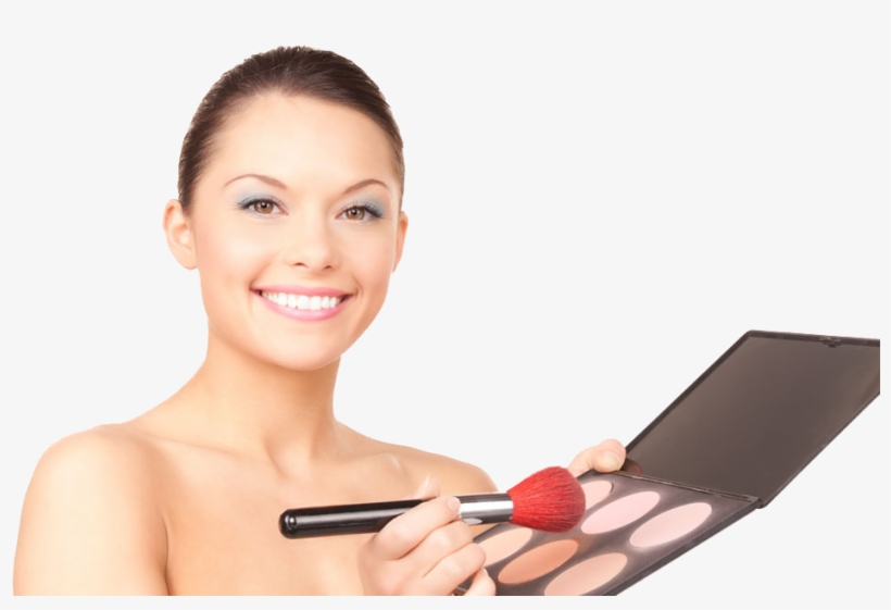 Beauty Make Up Cosmetics - Model, transparent png #6258137