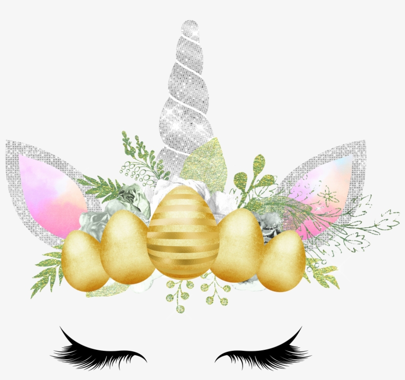 Unicorn - Rosen-rosa Erröten Tropische Das Glitter-schwarze Lendenkissen, transparent png #6258138