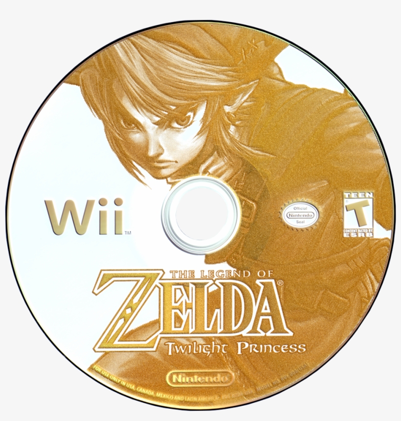 The Legend Of Zelda - Legend Of Zelda Twilight Princess [wii Game], transparent png #6258889