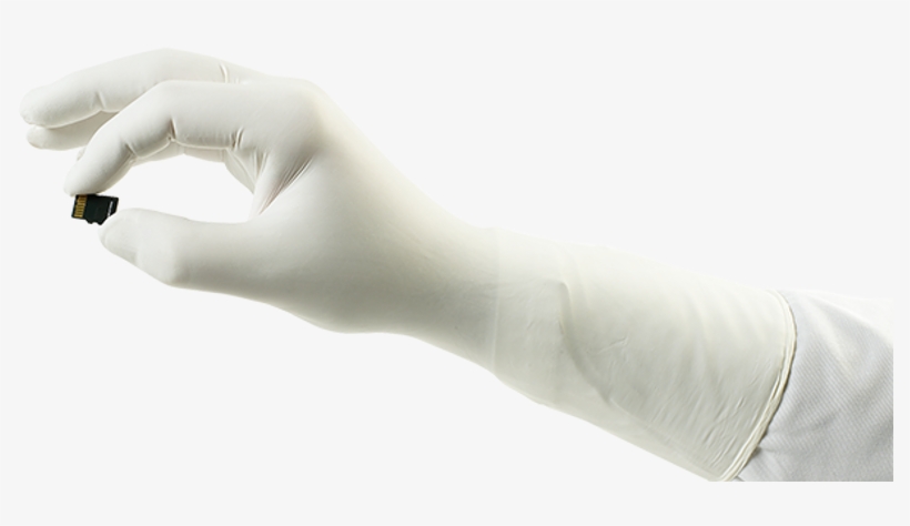 Shieldskin Xtreme™ Sterile White Nitrile 330 Di Cleanroom - Long White Latex Gloves, transparent png #6260216