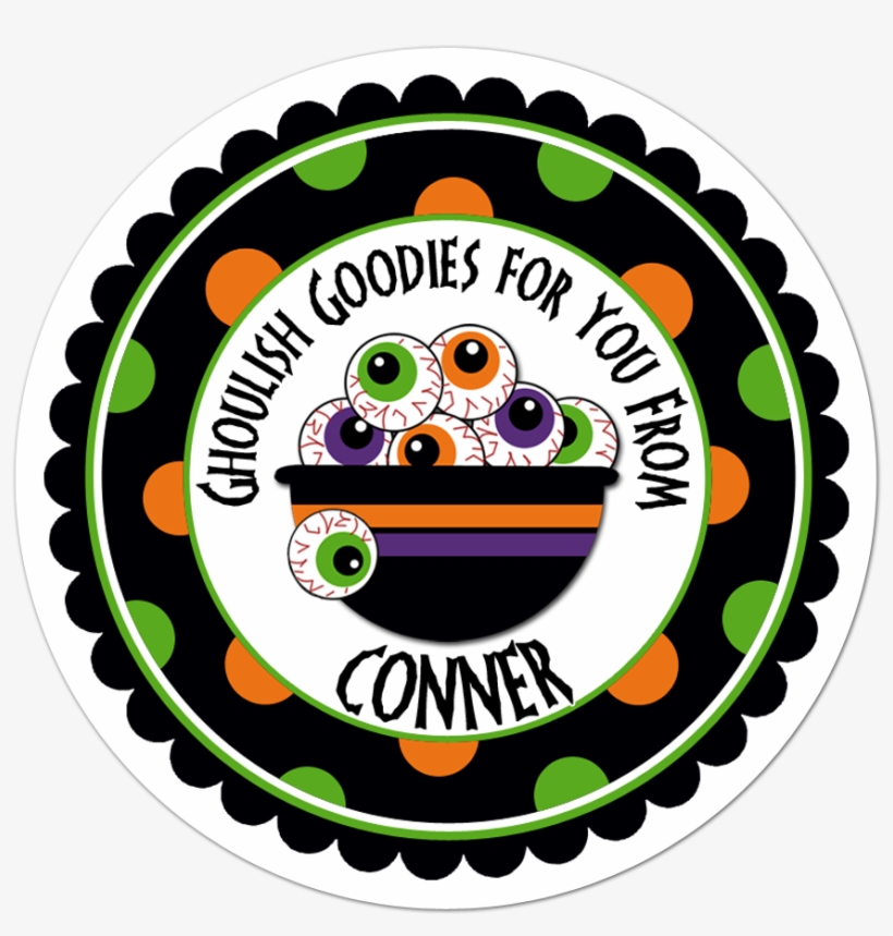 Bowl Of Eyeballs Wide Polka Dot Border Personalized - Cpa Certification, transparent png #6260489