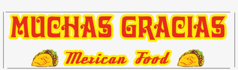 Muchas Gracias-restaurant Menu, transparent png #6261525