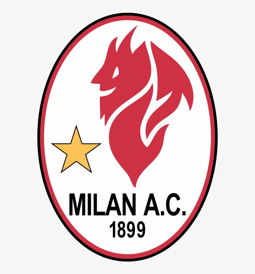 1970s To 1990s - Ac Milan Diavolo, transparent png #6262245