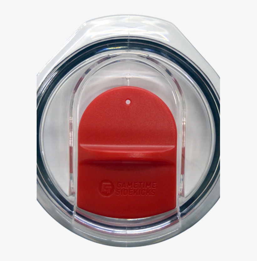 Red 20 Oz Splash Proof Lid - Lid, transparent png #6262358