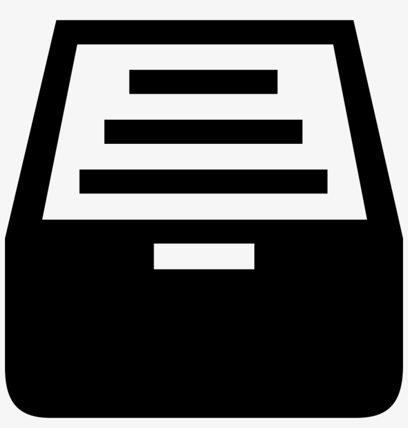 Si Glyph Svg Png Icon Free Download - File Box Icon, transparent png #6263390