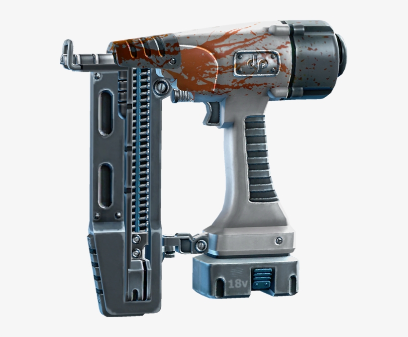 07 - Nails Gun Game, transparent png #6263397