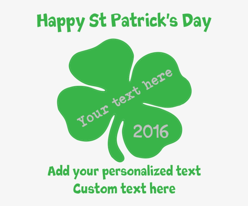 Favorite - St Patricks Day Personalized Banner, transparent png #6263901