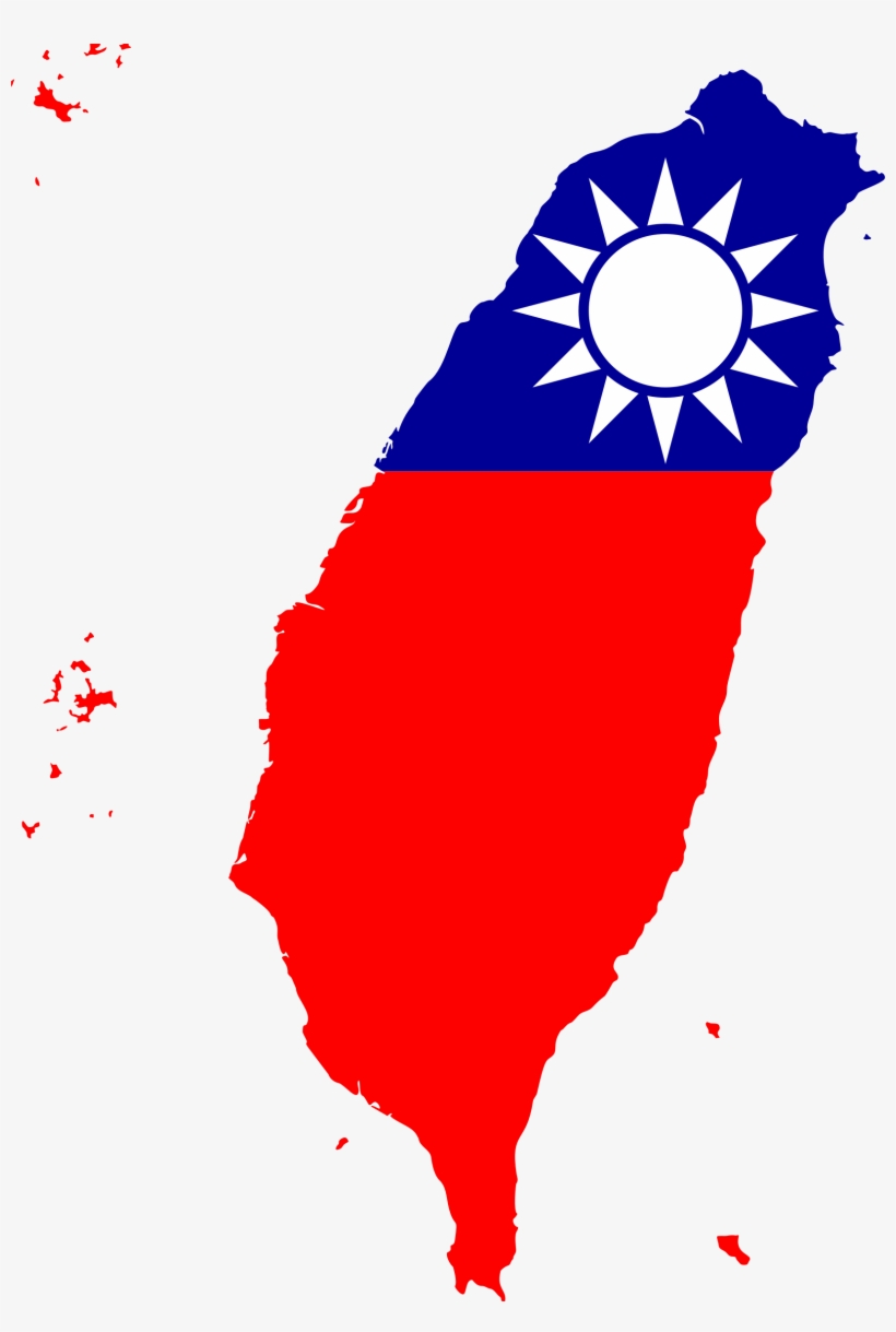 This Free Icons Png Design Of Taiwan Map Flag, transparent png #6264409