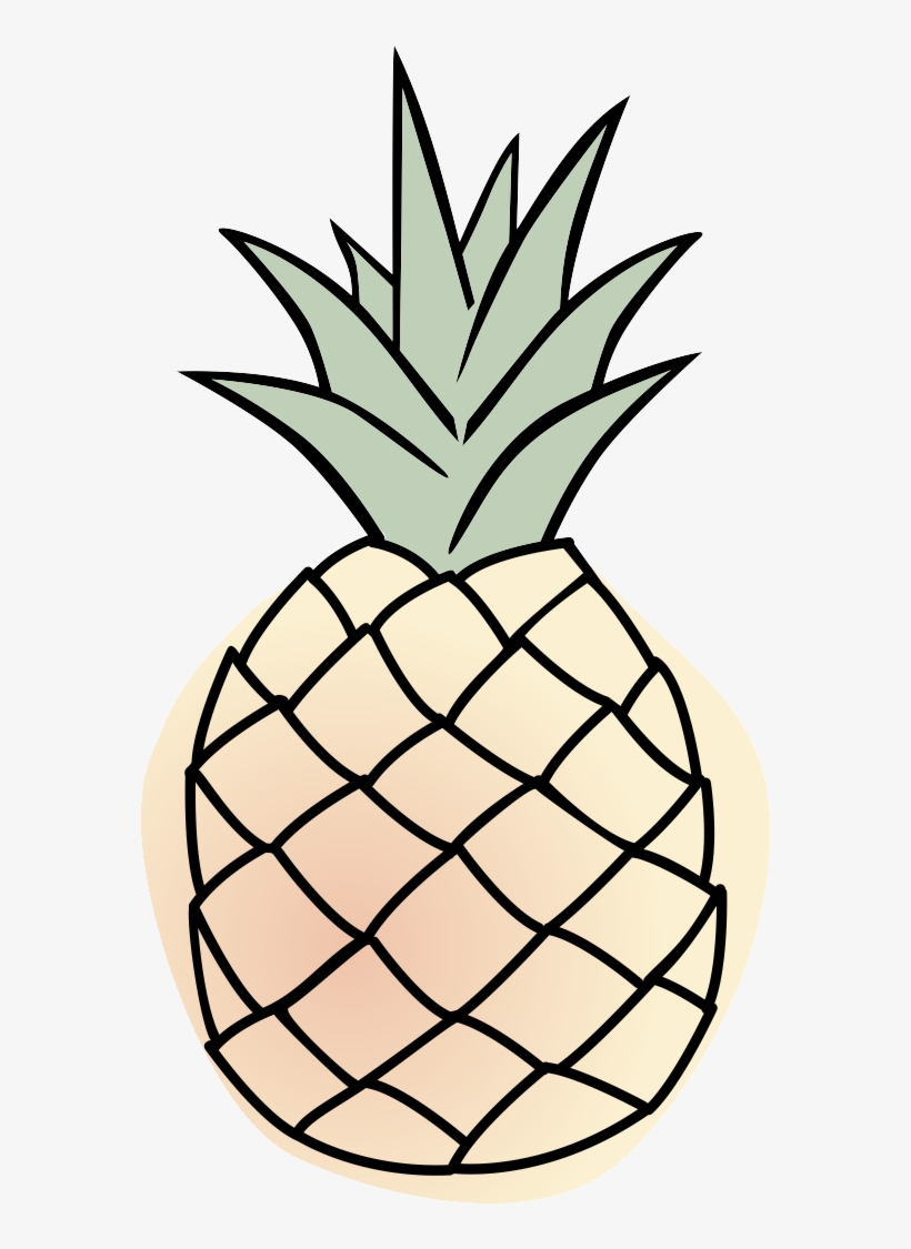 What Our Owners Have To Say About Benchmark - Pineapple Cartoon Black And White, transparent png #6264466