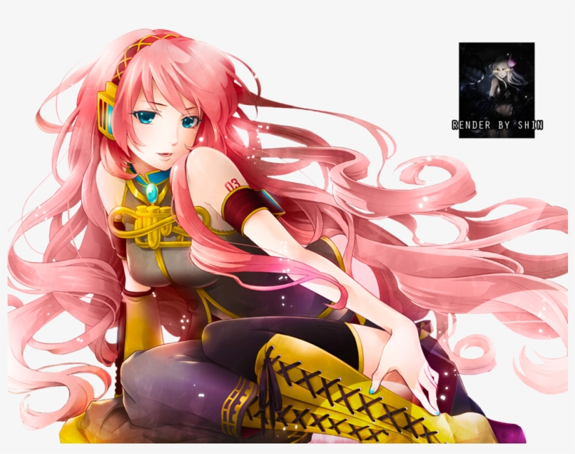 Megurine Luka Render By Le-ryuuji - Luka Megurine, transparent png #6264643