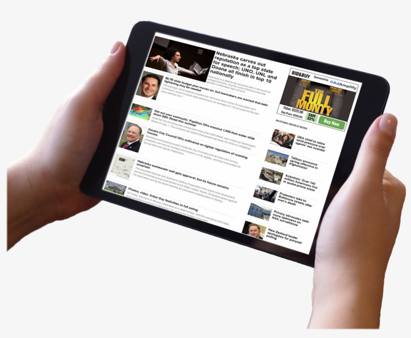 Powering Up Revenue For Brands, Publishers And Influencers - Tablet Computer, transparent png #6264799