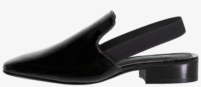 Rag & Bone Luis Patent Slingback In Black - Slingback, transparent png #6265062