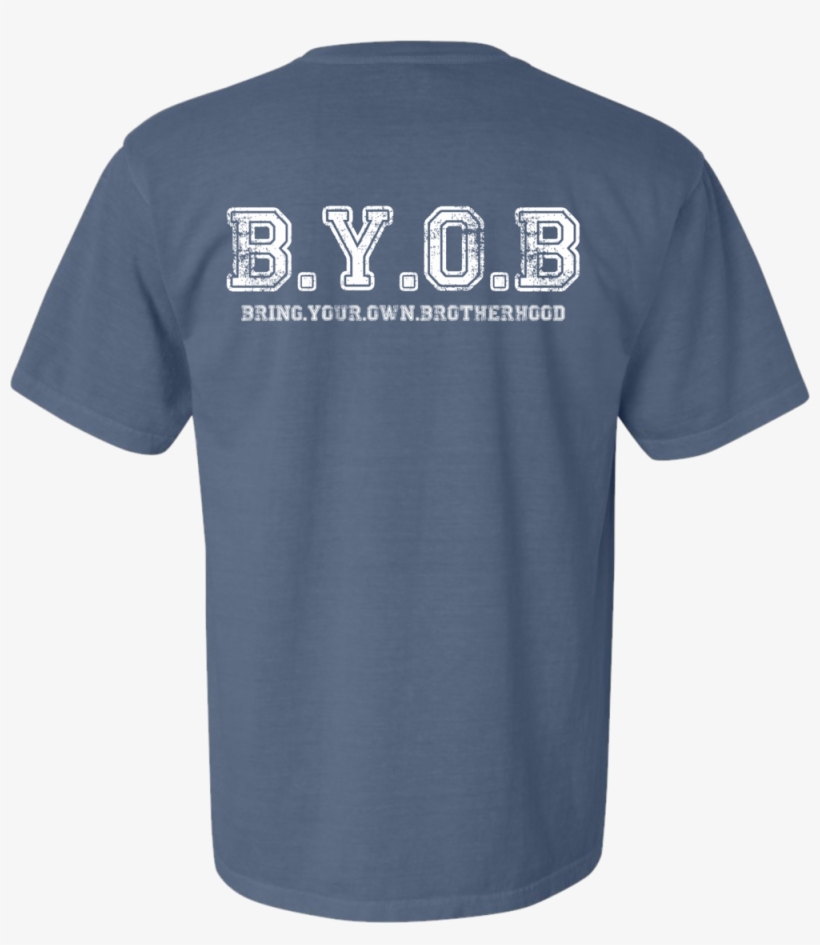 Phi Delt Byob Back - T Shirt, transparent png #6265237
