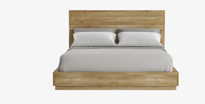 Bruin Wooden Queen Size Bed Frame - Bed Frame, transparent png #6265527