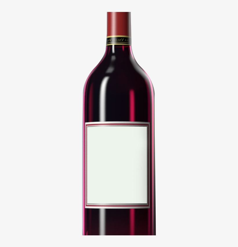 Wine Bottle Png Transparent Image - Wine Bottle Png Blank, transparent png #6265673