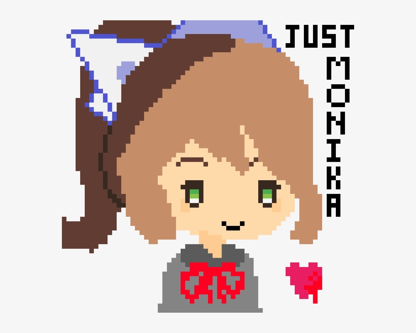 Random Image From User - Just Monika: A Doki Doki Literature Club Song, transparent png #6266307