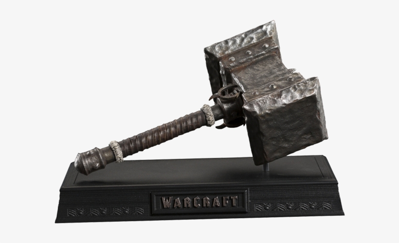 Orgrims Doomhammer - 1:6 Orgrim’s Doomhammer Scale Replica, transparent png #6266718