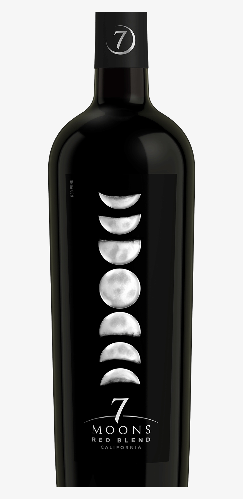 Scroll - 7 Moons Wine Label, transparent png #6266770
