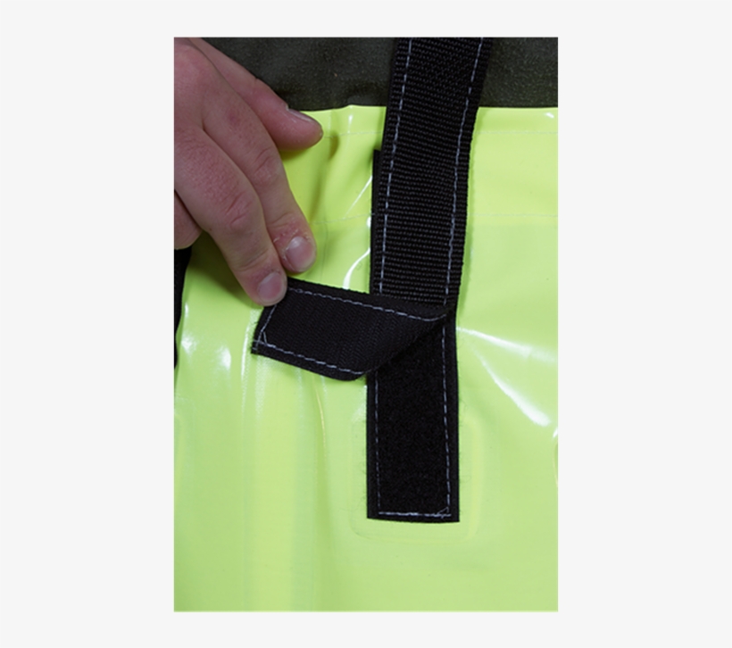 Bib Overall In Higlo 1 1/2" Straps With Hook & Loop - Polo Shirt, transparent png #6267497