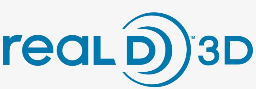 Reald3d Logo Blue Tm - Real D 3d Png, transparent png #6267621