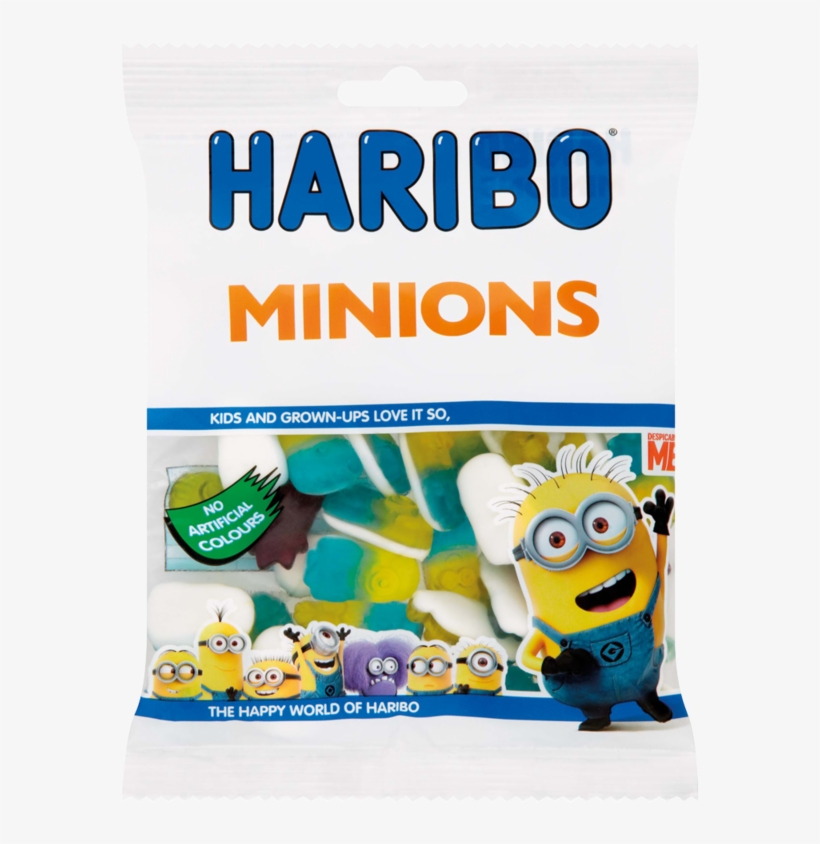 Haribo Minions 150g - Haribo Minions, transparent png #6267686