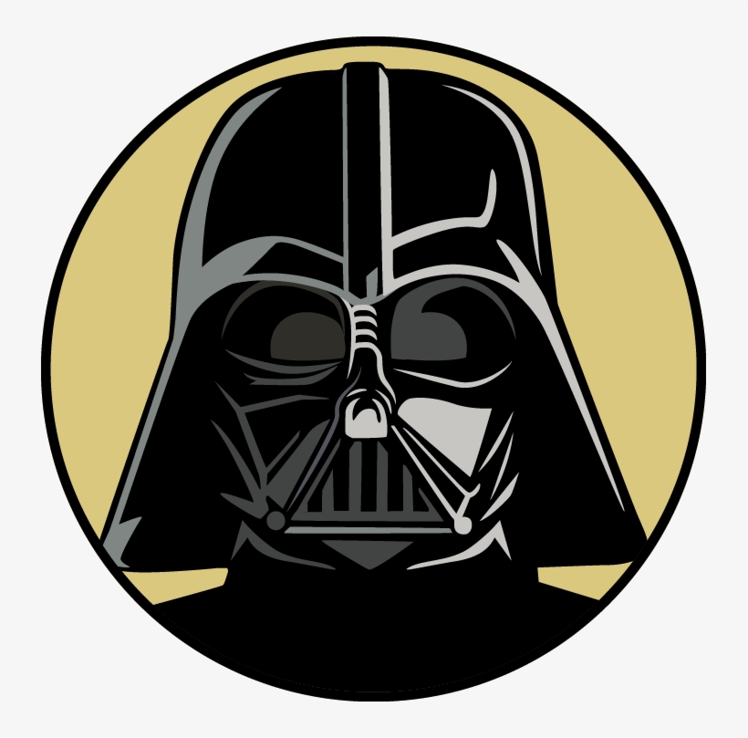 Calling Him "scruffy Looking," But Through A Gutsy, - Star Wars Clipart Darth Vader Icon, transparent png #6268258