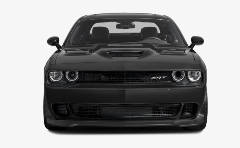 New 2018 Dodge Challenger Srt Hellcat - Black Dodge Charger Srt Hellcat 2018, transparent png #6269344