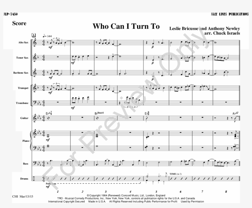 Thumbnail Who Can I Turn To - Thumbnail, transparent png #6269637