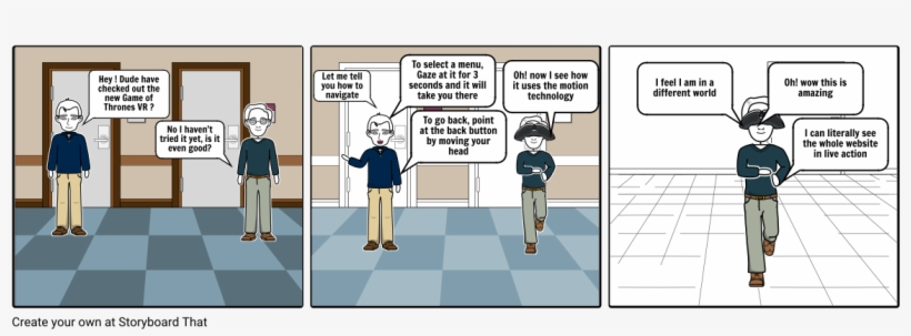 Virtual Reality - Cartoon, transparent png #6274388