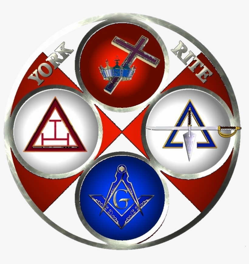 York Rite Masonic Order, Masonic Art, Masonic Symbols, - Grand Lodge Of The Philippines Ermita Manila, transparent png #6274582