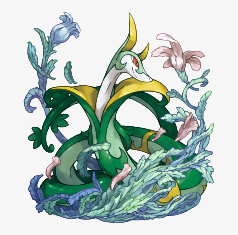 Serperior Grass Type Pokemon, Pokemon Memes, Pokemon - Pokemon Jaroda, transparent png #6275211