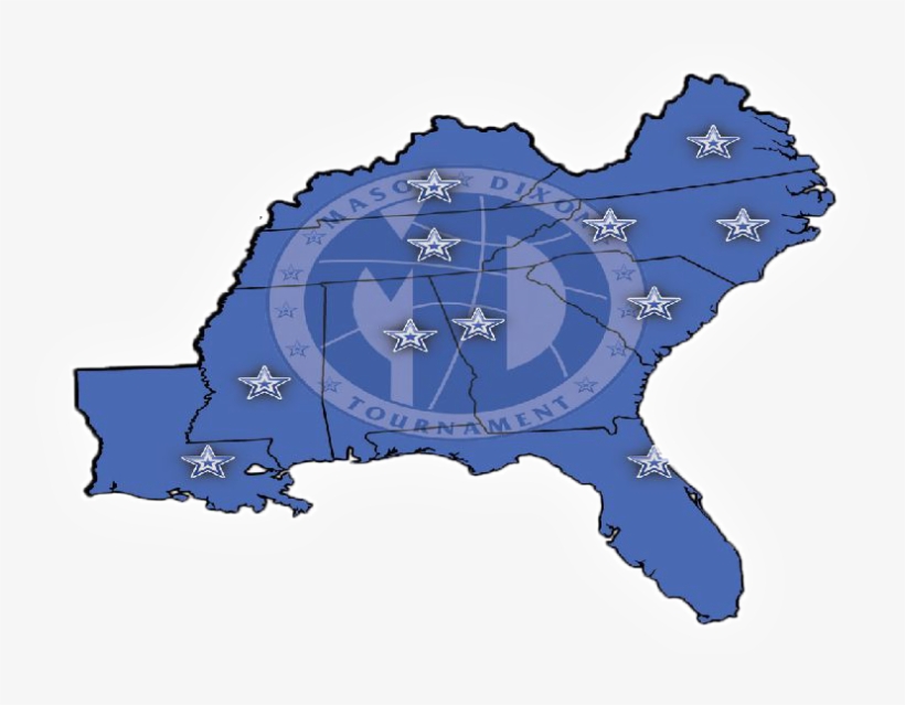 Mason Dixon States - U.s. State, transparent png #6275267