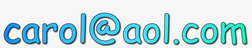 Carol@aol - Com - Graphic Design, transparent png #6275391