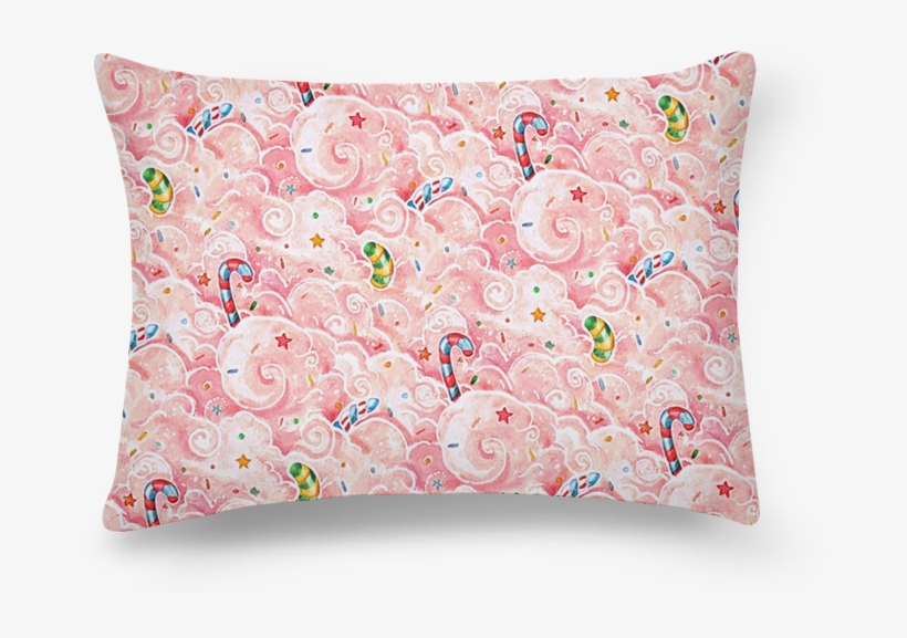 Almofada Retangular Doces Sonhos De Evil Queenna - Cushion, transparent png #6275463