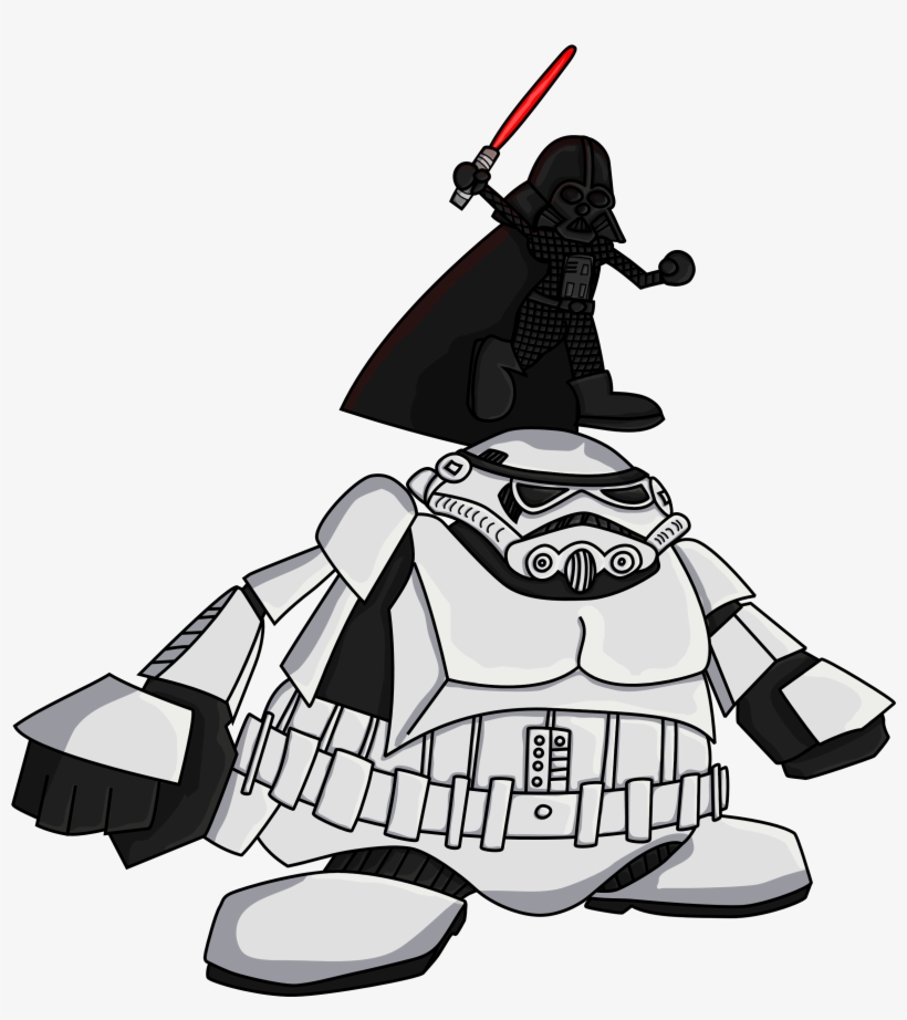 [star Wars X Final Fantasy Vii] Cait Vader - Cait Sith Star Wars, transparent png #6275591