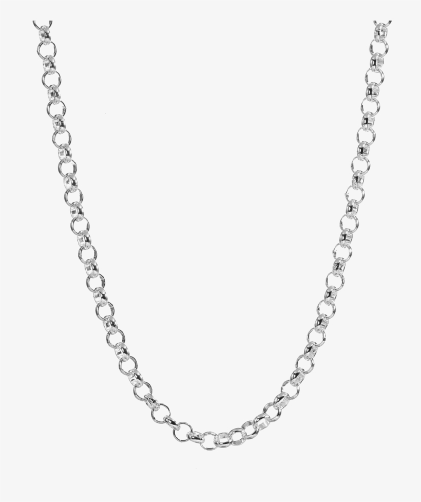Silver Chain Download Png Image - Silver Chain Necklace Png, transparent png #6275970