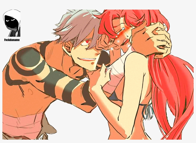 Kamina X Yoko Fanart - Yoko Littner X Kamina, transparent png #6276045