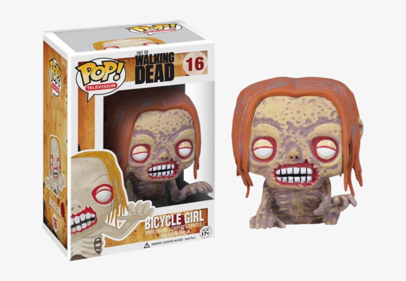 The Walking Dead - Funko Pop Walking Dead Zombie, transparent png #6276110