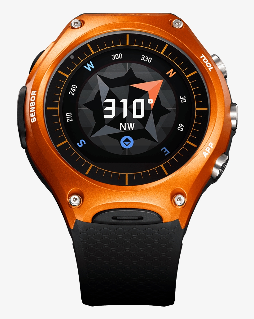 Wsd-f10 - Casio Wsd F10 Rg, transparent png #6277309