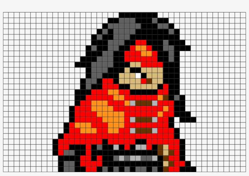 Vincent Valentine Pixel Art, transparent png #6277749