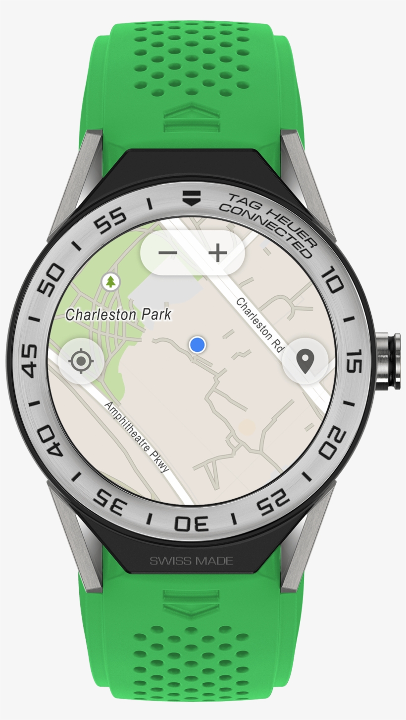 1 - - Tag Heuer Connected Modular 45, transparent png #6278030