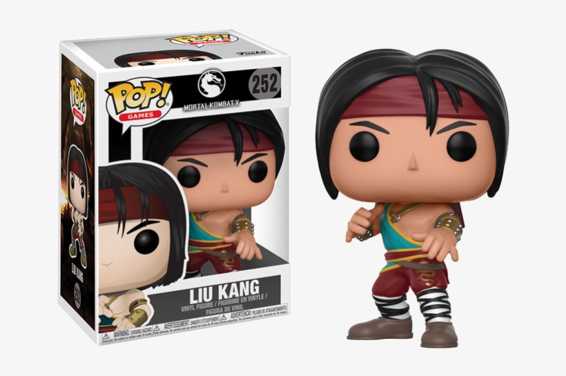 Pop Figure Mortal Combat Liu Kang Vaulted - Funko Pop Liu Kang, transparent png #6278346