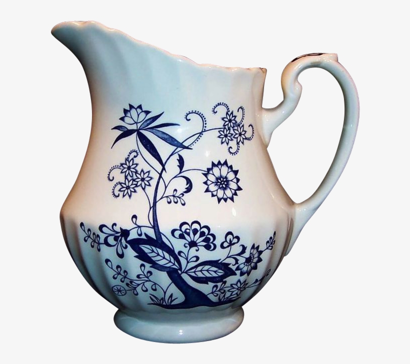 J & G Meakin Blue Nordic 40 Ounce Pitcher - J & G Meakin China Blue Nordic Coffeepot W/lid, transparent png #6279555
