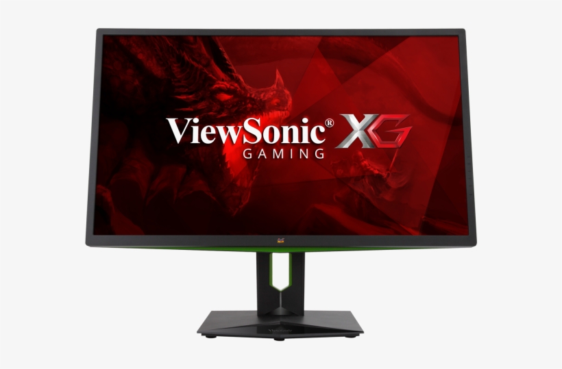 27" Display, Ips Panel, 2560 X 1440 Resolution - Viewsonic Xg2402, transparent png #6280193