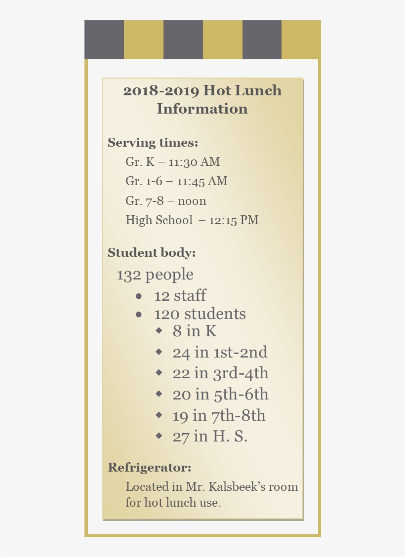 Hot Lunch Notebook Pages - Tabular Presentation, transparent png #6280306