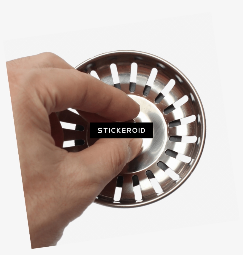 Hand On Sink Plug - Sink, transparent png #6280732