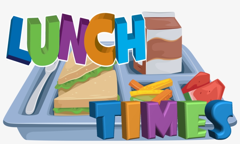 Lunch Clipart Lunch Hour - Clipart School Lunch Tray, transparent png #6281160